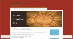 Desktop Screenshot of globalhealingartsclinic.com