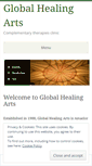 Mobile Screenshot of globalhealingartsclinic.com